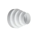 REDUÇÃO EM PVC BRANCO Ø150Ø125Ø120Ø100Ø80