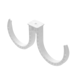 Abraçadeira Dupla para Tubo - Globovac