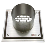 GRELHA METÁLICA ADMISSÃO/REJEIÇÃO Ø160 - Leiritécnica - Image 3