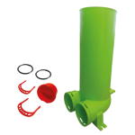 Pleno GV Ø125 - Ø75 x 2 - Globovac