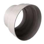 Redução Plástica Ø125 - Ø100 - Ø80 - Globovac