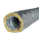 TUBO FLEX ALUM ISO25MM M0/M1 P/VENT Ø125 10M - Leiritécnica